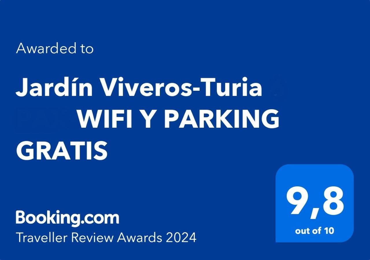 Jardin Viveros-Turia Apartment Валенсия Екстериор снимка